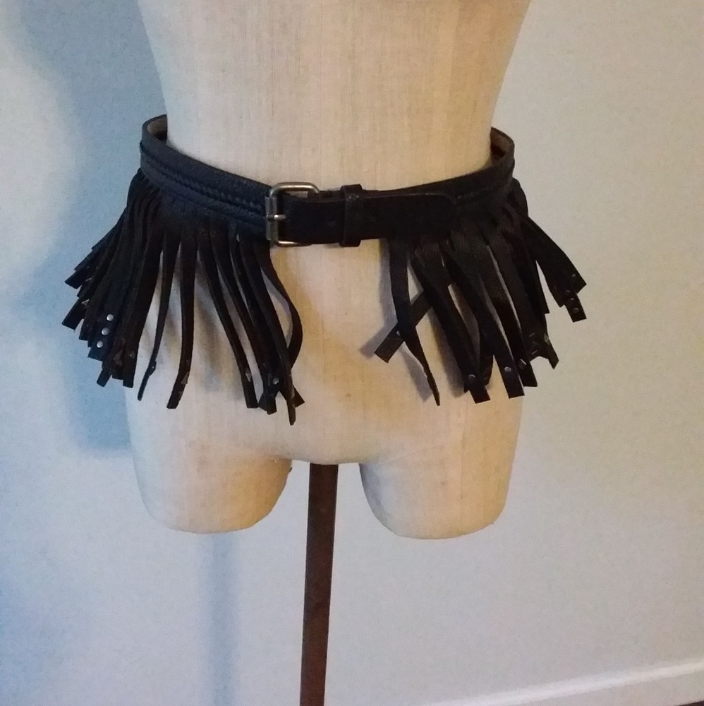 BCBG Fringe Belt Medium